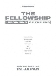 ATEEZ - 2022 World Tour The Fellowship: Beginning of The End in Japan Blu-Ray [Japan]