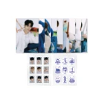 ZeroBaseOne - The Moving Seoul 2023 Pop-Up Store MD Postcard & Stamp Set