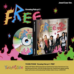 Young Posse - Growing Pain pt.1 : FREE ver. Jewel Case